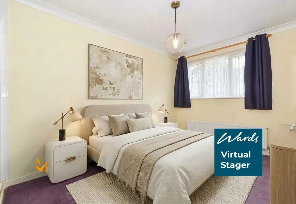 Bedroom 2 (Contemporary style) - Reculver Walk, Senacre, Maidstone, Kent - Wards of Kent