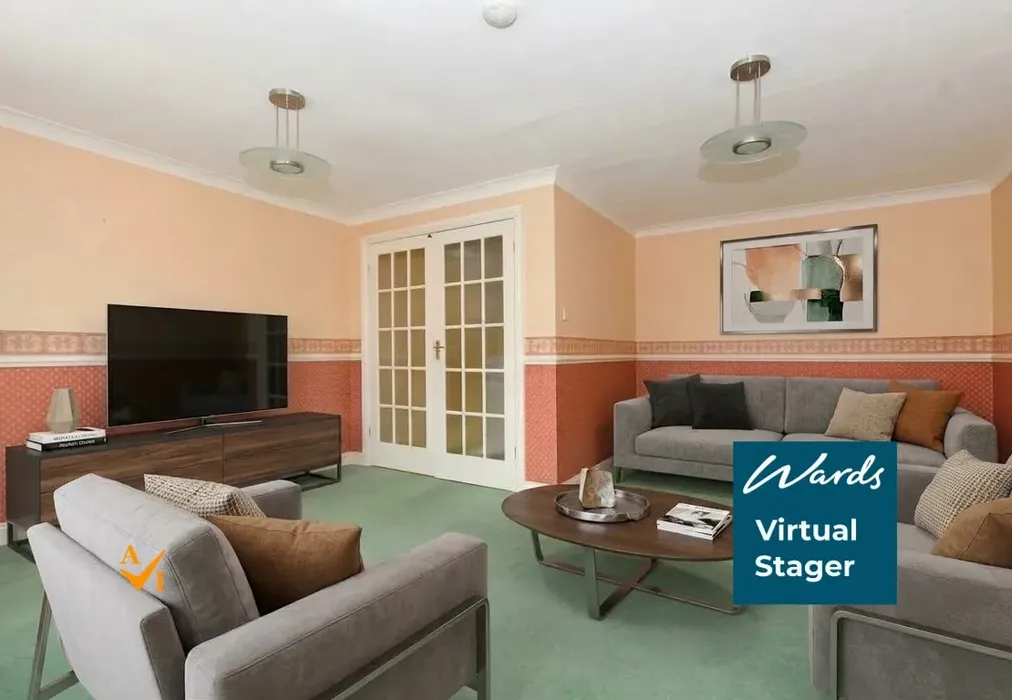 Lounge (Modern style) - Reculver Walk, Senacre, Maidstone, Kent - Wards of Kent