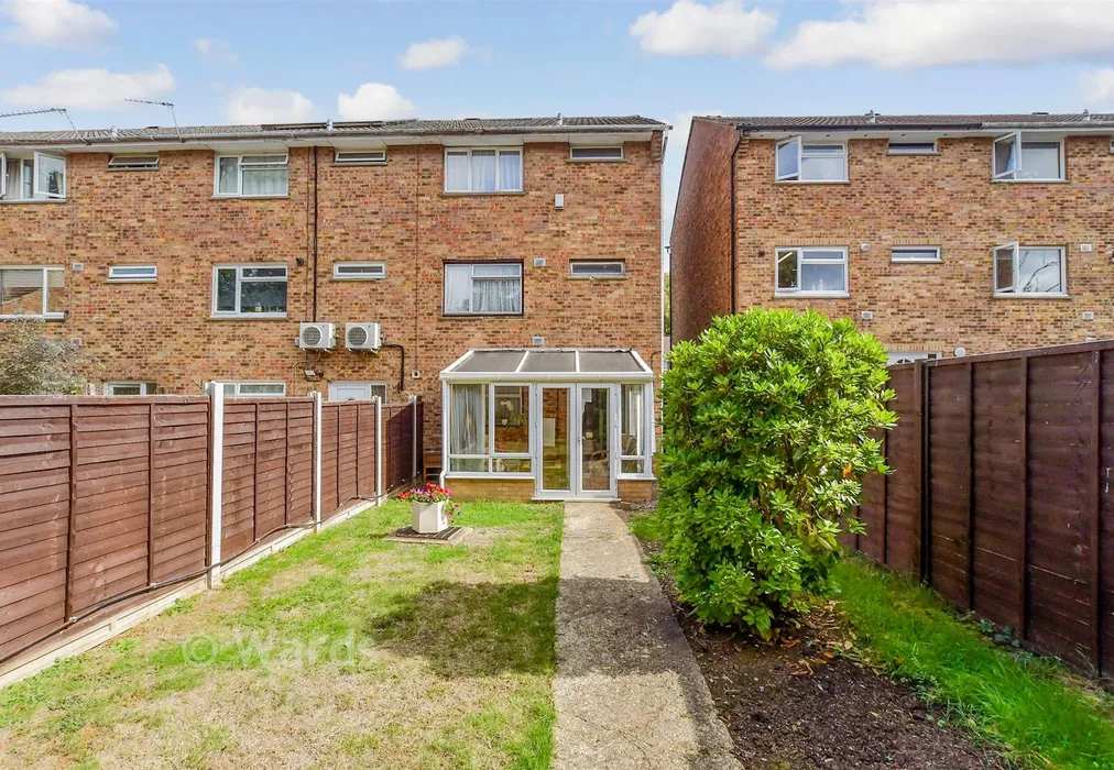 Rear Elevation - Reculver Walk, Senacre, Maidstone, Kent - Wards of Kent