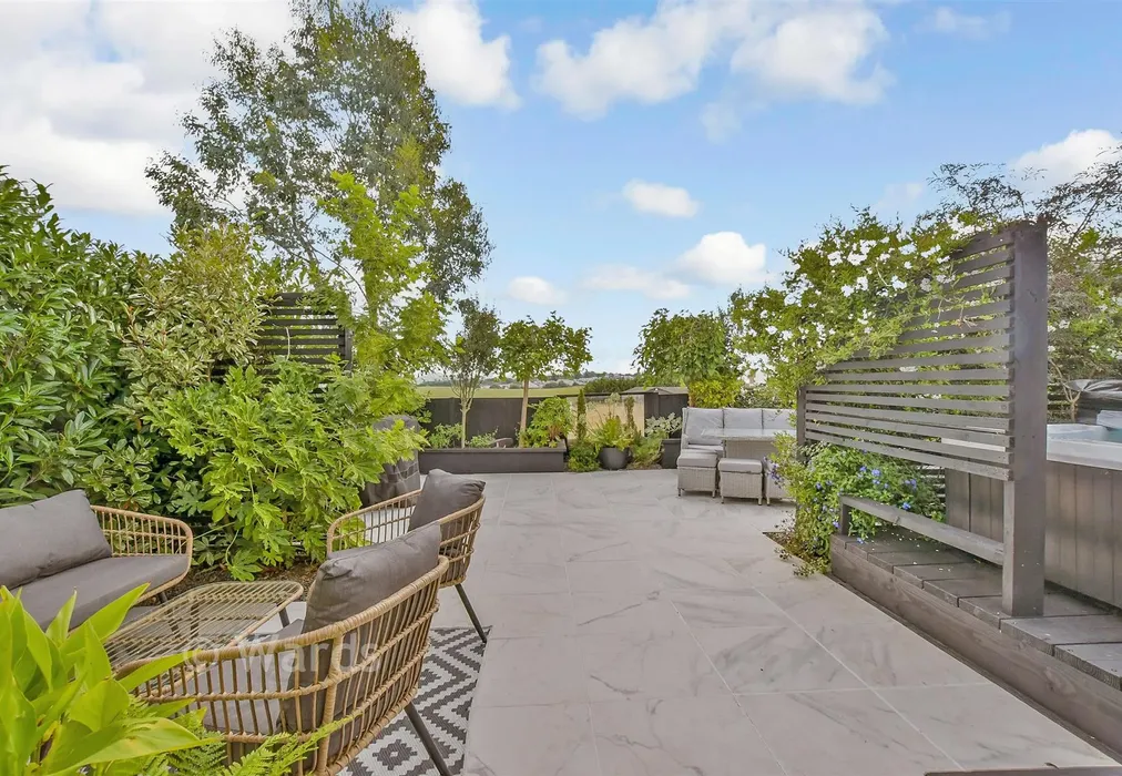 Rear Garden - Imperial Avenue, Minster On Sea, Sheerness, Kent - Wards of Kent