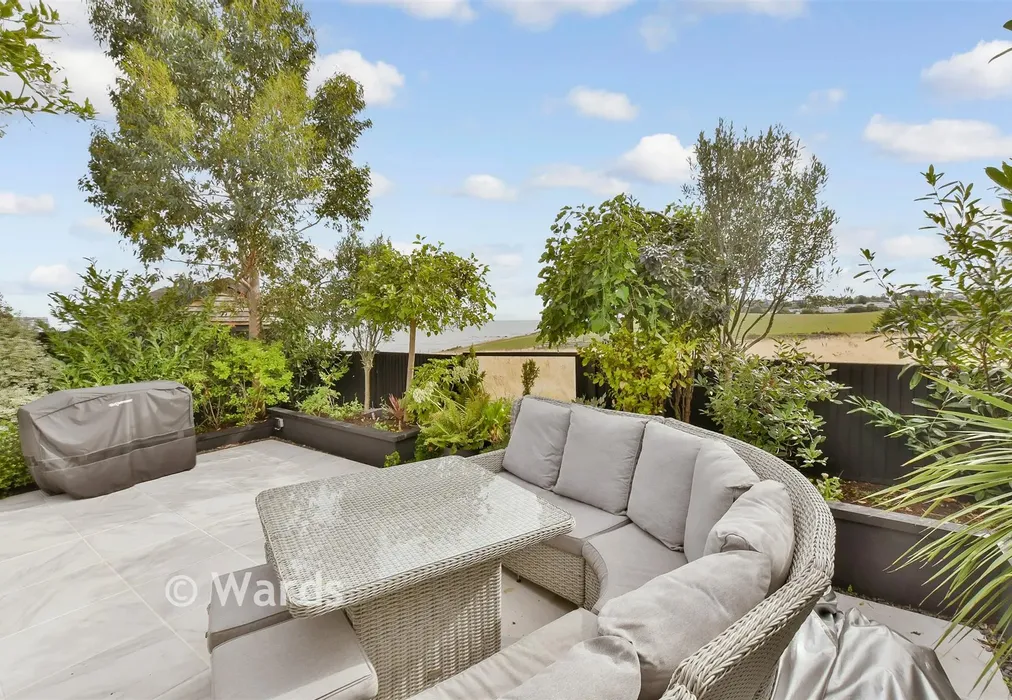 Rear Garden - Imperial Avenue, Minster On Sea, Sheerness, Kent - Wards of Kent