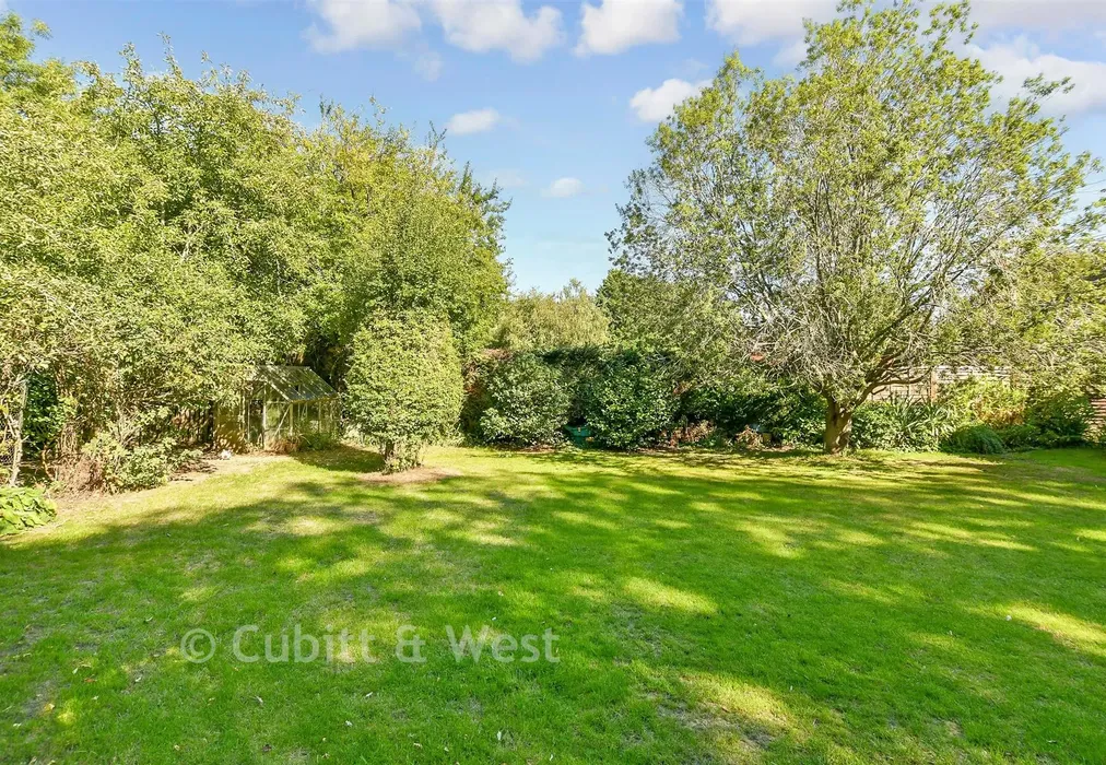 Rear Garden - Ifield Street, Ifield, Crawley, West Sussex - Wards of Kent