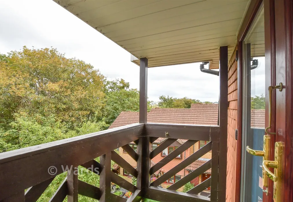 Balcony / Terrace - St. Anne's Court, Maidstone, Kent - Wards of Kent