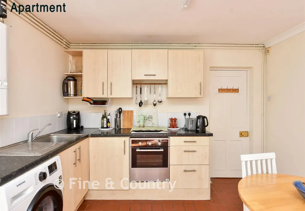 Apartment Kitchen - Bellevue Road, Ramsgate, Kent - Wards of Kent