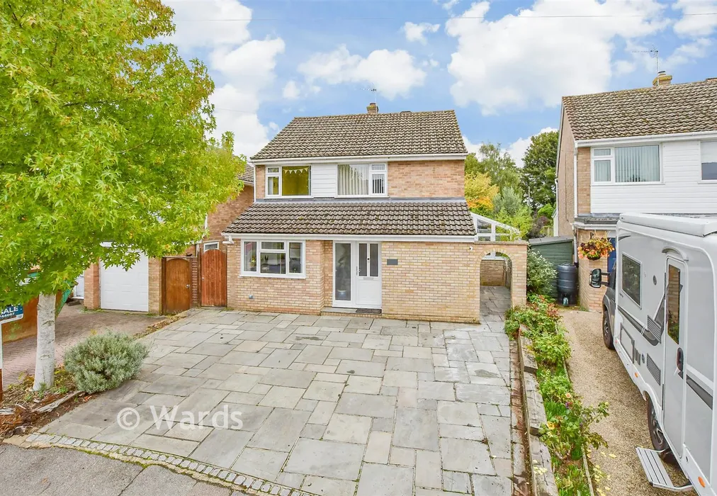 Front Elevation (Web) - Haste Hill Close, Boughton Monchelsea, Kent - Wards of Kent
