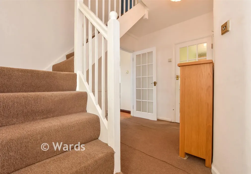 Entrance Hall - St. John's Road, Elvington, Dover, Kent - Wards of Kent