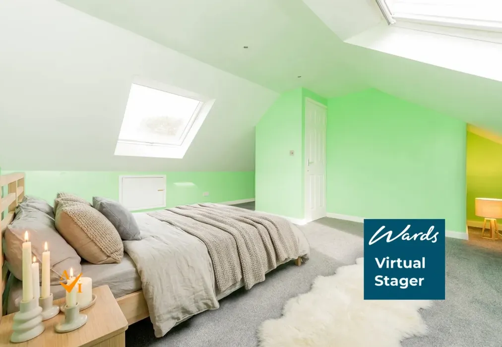 Bedroom 1 (Nordic style) - Bazes Shaw, New Ash Green, Longfield, Kent - Wards of Kent
