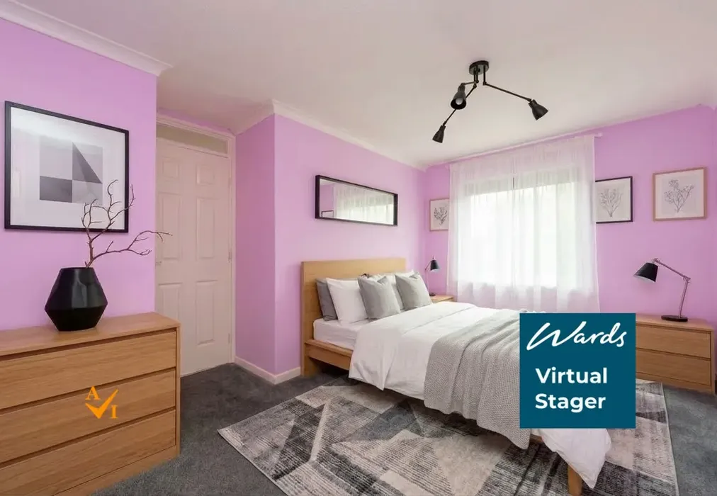 Bedroom 2 (Modern style) - Bazes Shaw, New Ash Green, Longfield, Kent - Wards of Kent