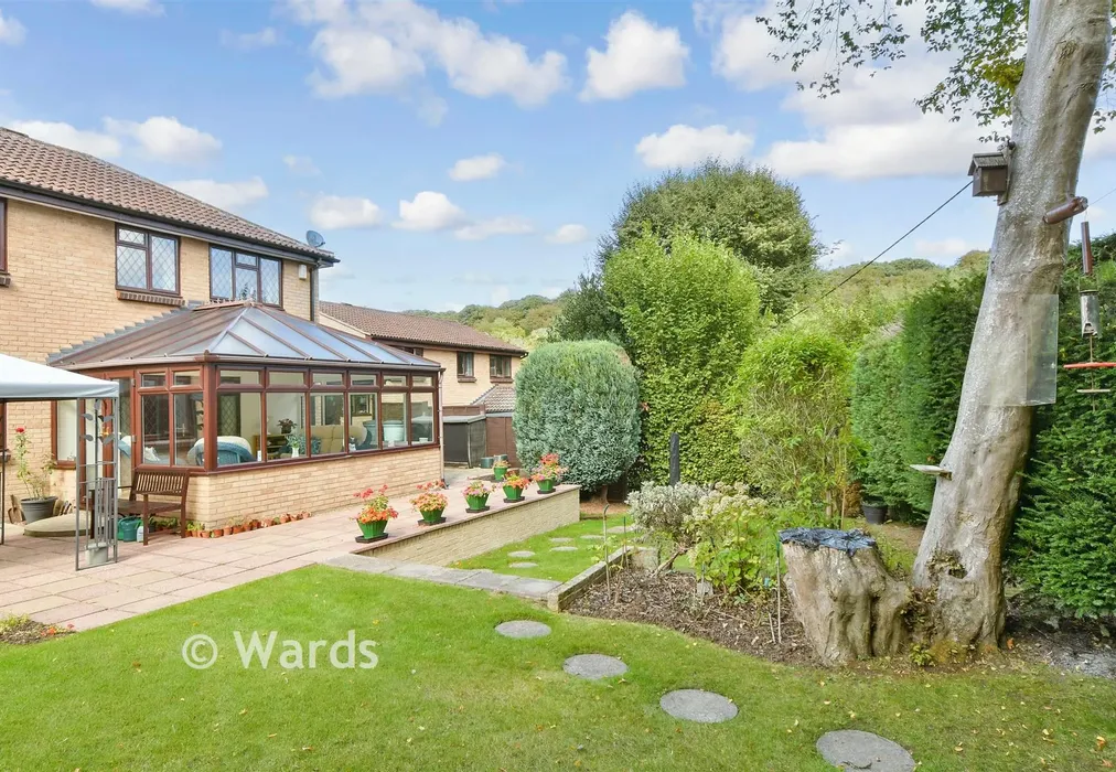 Rear Garden - The Covert, Chatham, Kent - Wards of Kent