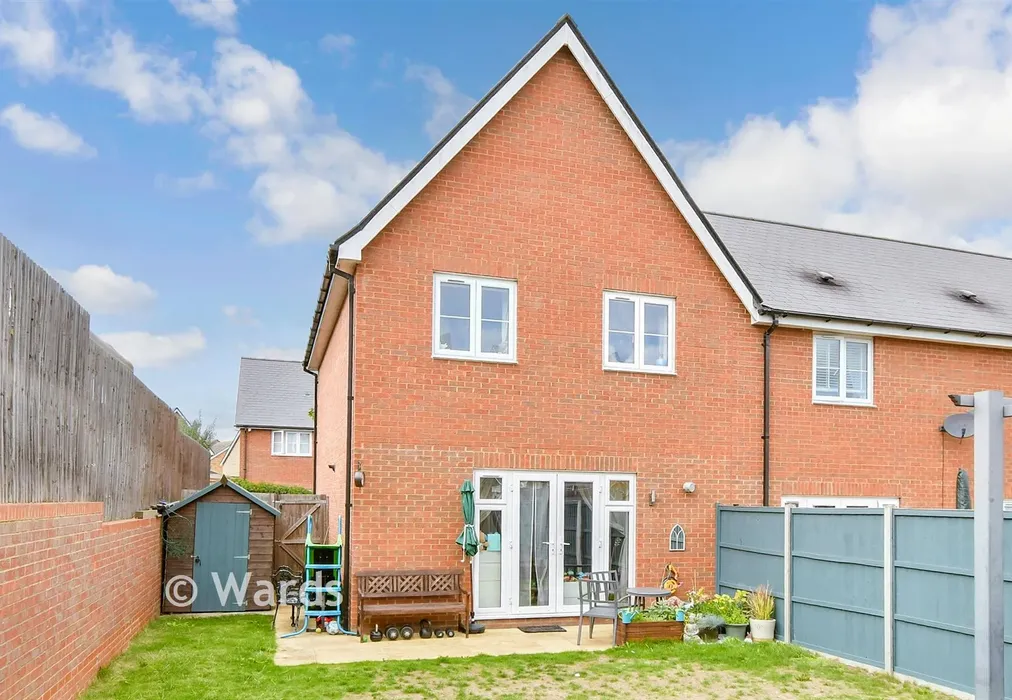 Rear Elevation - Sun Marsh Way, Gravesend, Kent - Wards of Kent