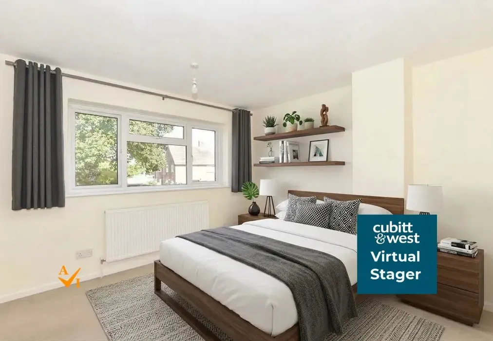 Bedroom 1 (Modern style) - Rother Crescent, Gossops Green, Crawley, West Sussex - Wards of Kent