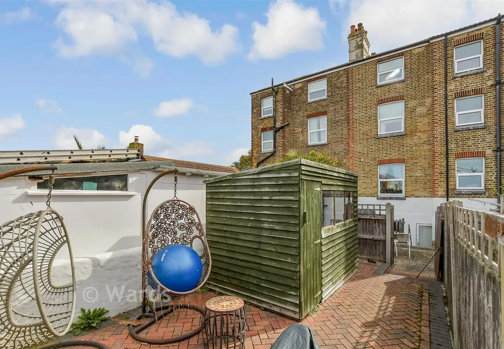 Rear Garden - Belmont Road, Broadstairs, Kent - Wards of Kent