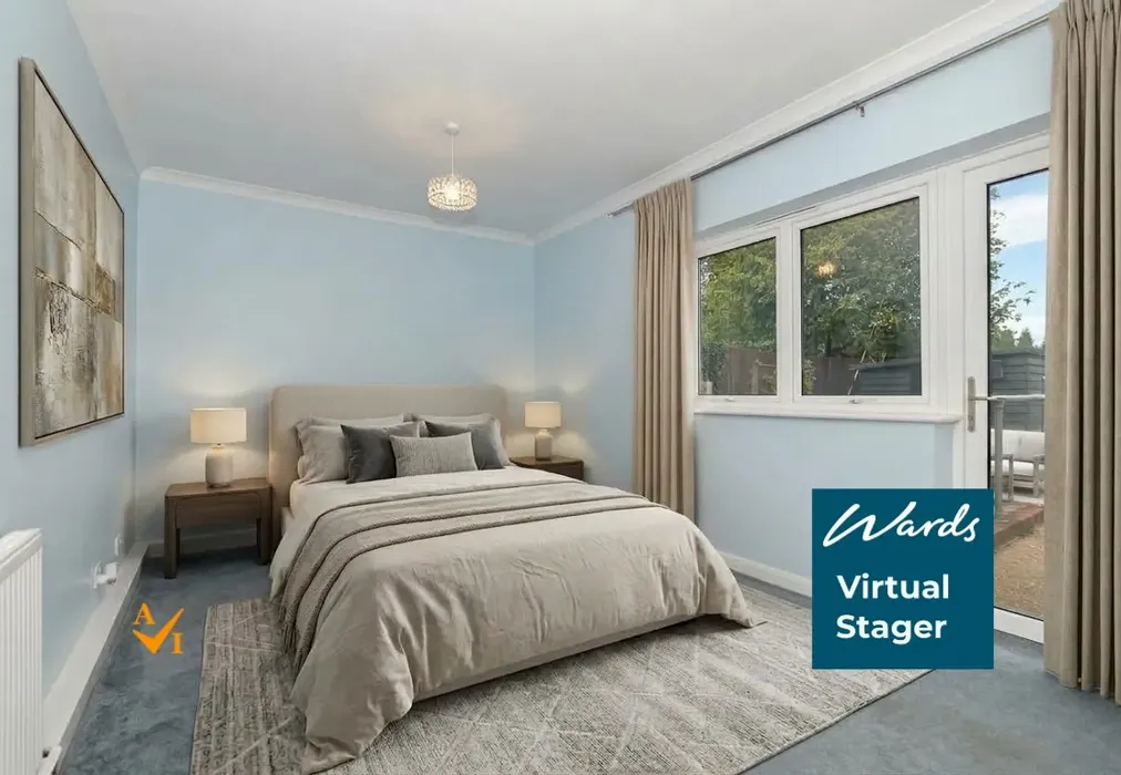 Bedroom 2 (Contemporary style) - Biddenden, Ashford, Kent - Wards of Kent