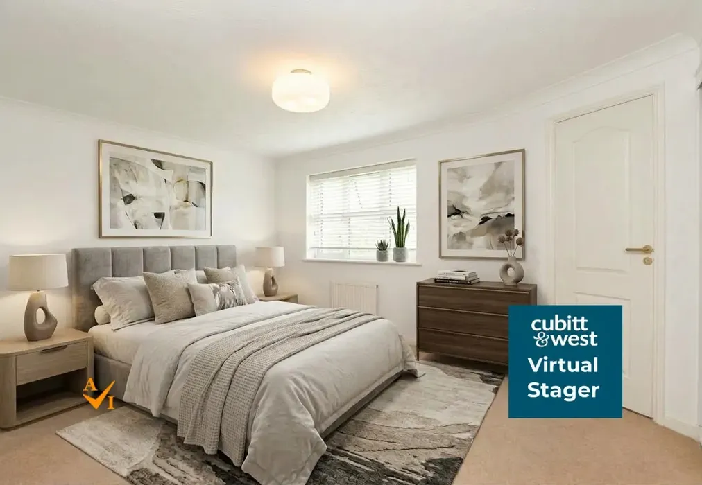 Bedroom 1 (Contemporary style) - Hillbury Gardens, Warlingham, Surrey - Wards of Kent
