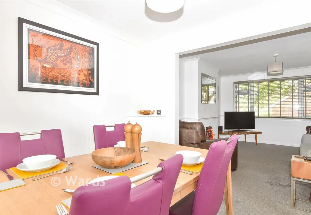 Dining Area - Sundridge Drive, Walderslade, Chatham, Kent - Wards of Kent