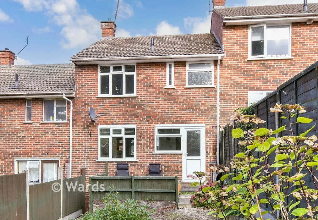 Rear Elevation - Sundridge Drive, Walderslade, Chatham, Kent - Wards of Kent