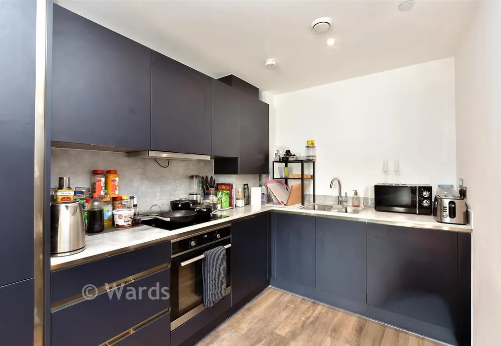 Kitchen/   Living Area - Glenway Road, Rochester, Kent - Wards of Kent