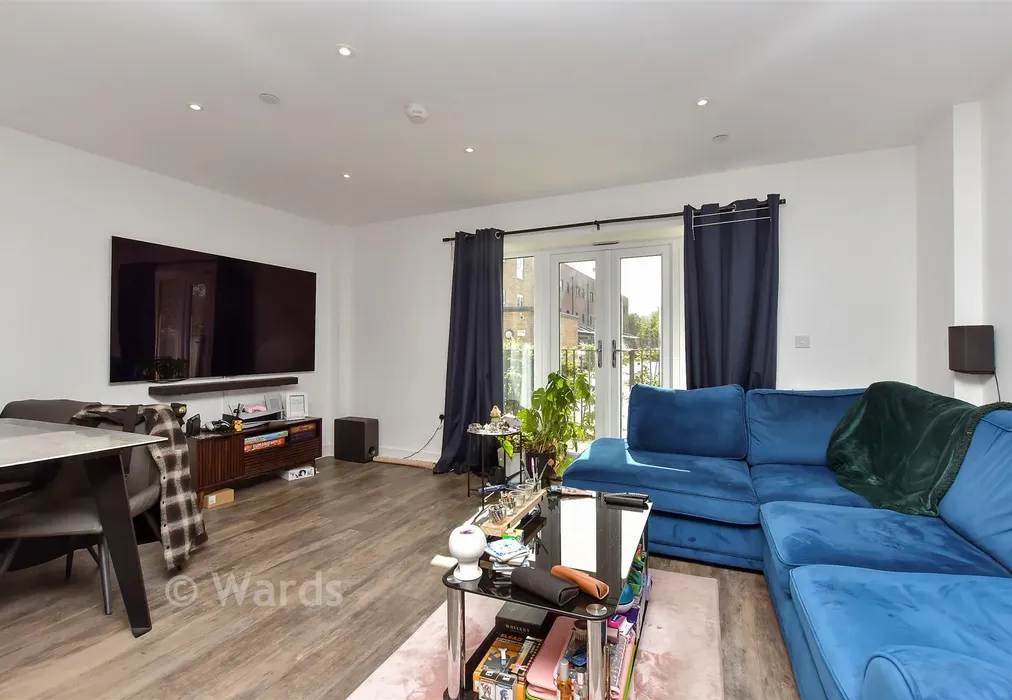 Kitchen/   Living Area - Glenway Road, Rochester, Kent - Wards of Kent