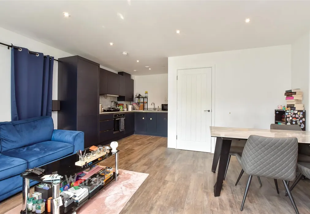 Kitchen/   Living Area - Glenway Road, Rochester, Kent - Wards of Kent