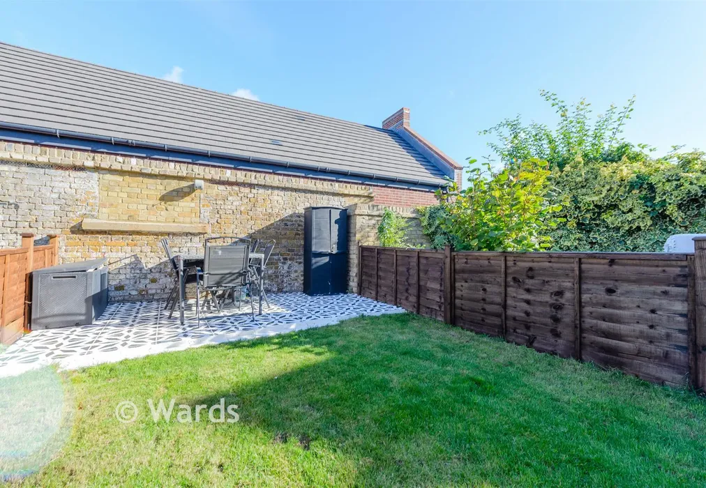 Rear Garden - Christchurch Crescent, Gravesend, Kent - Wards of Kent