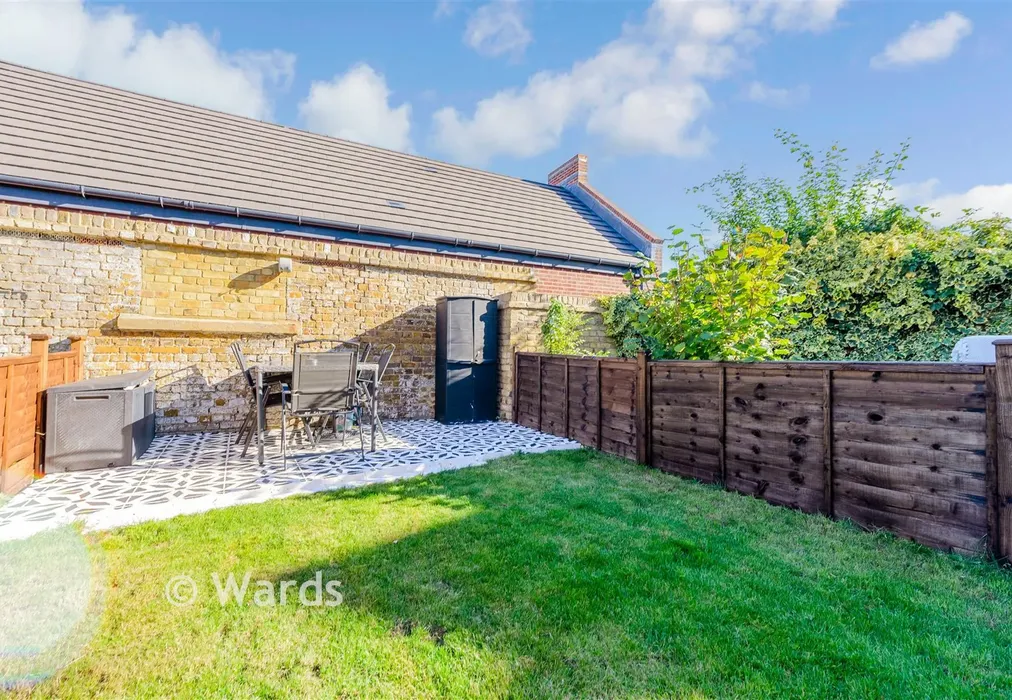 Rear Garden - Christchurch Crescent, Gravesend, Kent - Wards of Kent