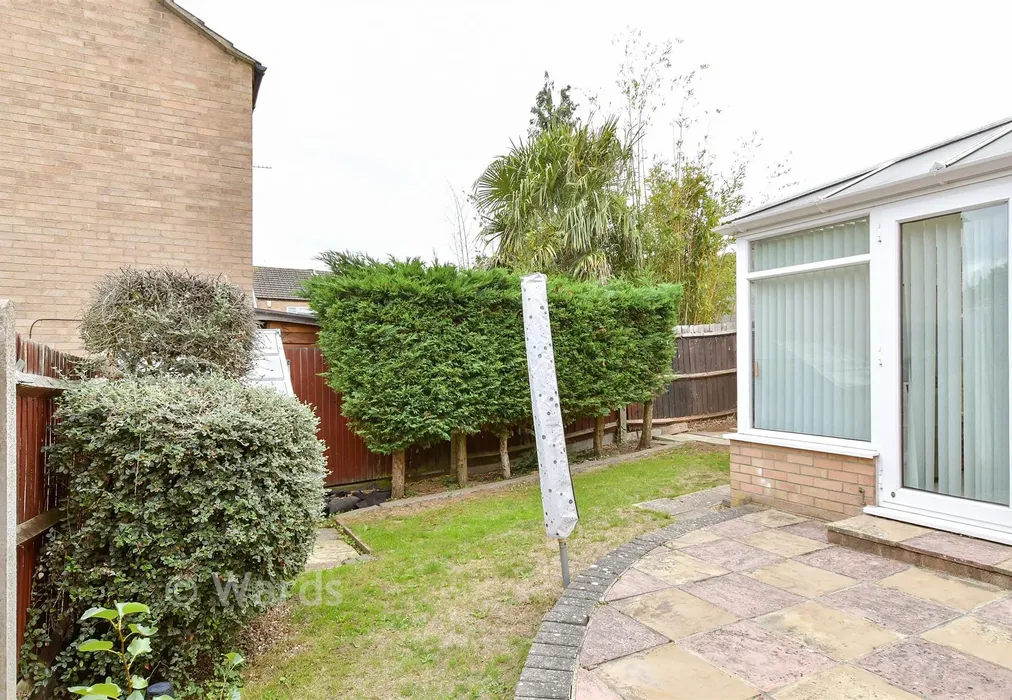 Rear Garden - Thistledown, Gravesend, Kent - Wards of Kent