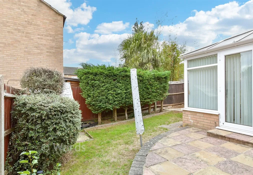 Rear Garden - Thistledown, Gravesend, Kent - Wards of Kent