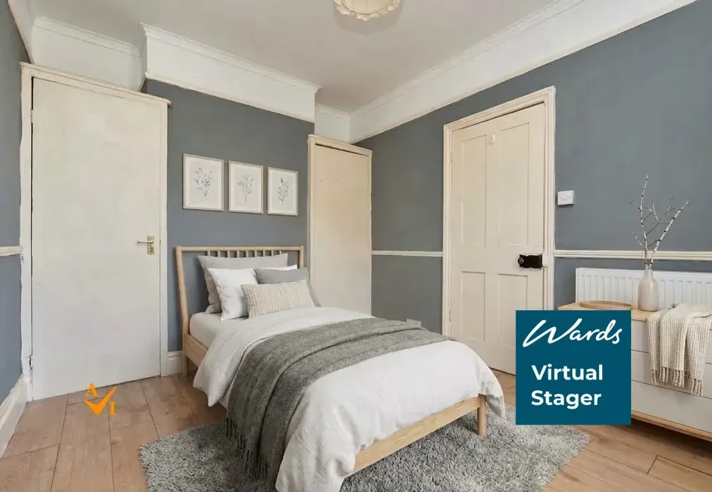 Bedroom 2 (Nordic style) - Church Street, Broadstairs, Kent - Wards of Kent