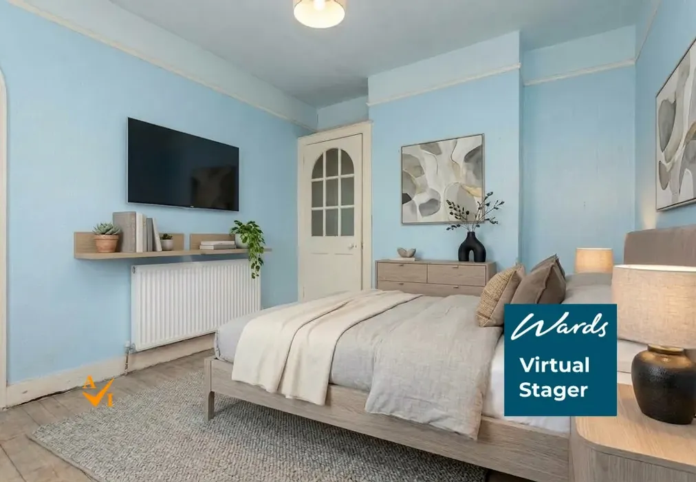 Bedroom 1 (Contemporary style) - Church Street, Broadstairs, Kent - Wards of Kent