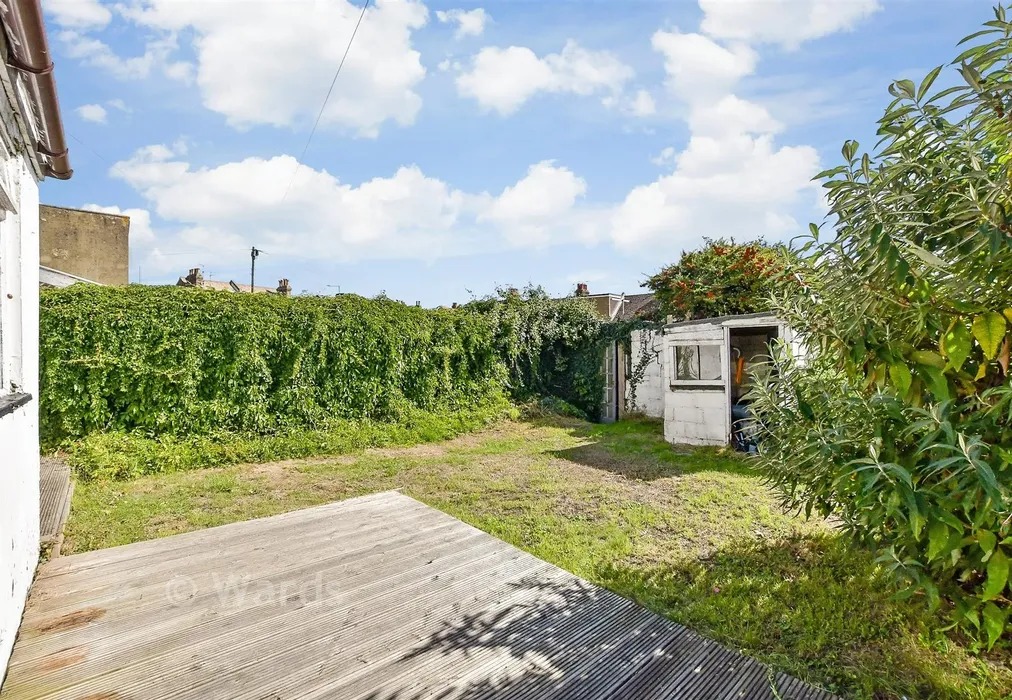 Rear Garden - Church Street, Broadstairs, Kent - Wards of Kent
