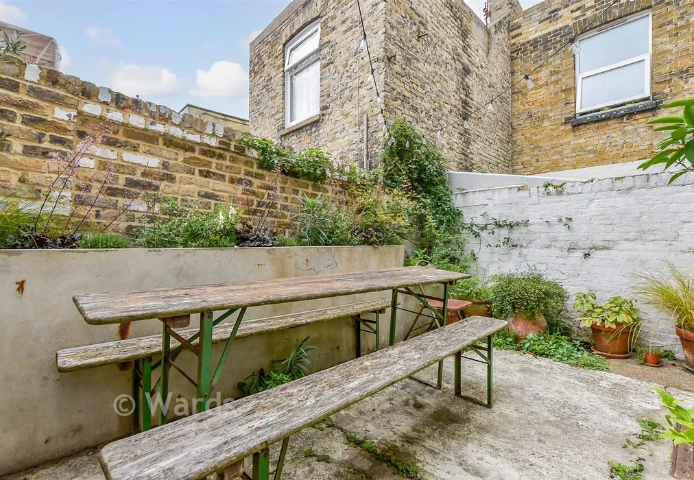 Rear Garden - Grotto Hill, Cliftonville, Kent - Wards of Kent