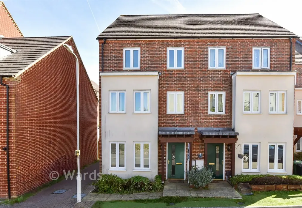 Front Elevation (Web) - Melrose Close, Loose, Maidstone, Kent - Wards of Kent