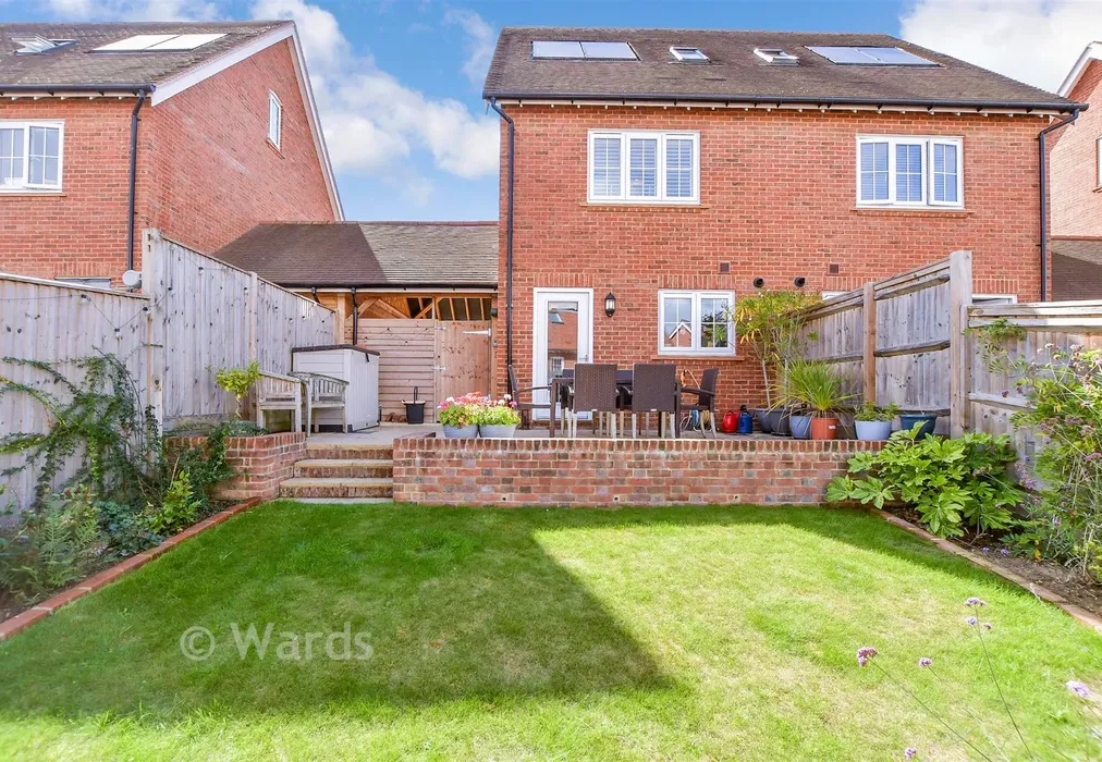 Rear Elevation - Caldecott Road, Maidstone, Kent - Wards of Kent