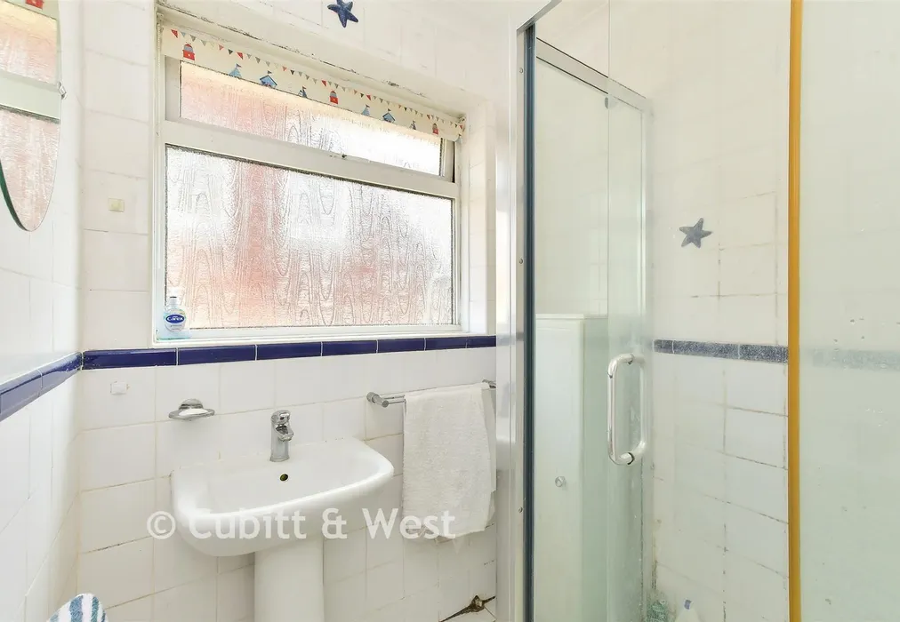 Shower Room - Warren Close, Woodingdean, Brighton, East Sussex - Wards of Kent