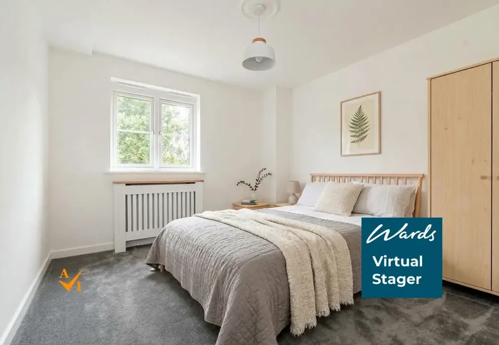 Bedroom 2 (Nordic style) - Sherwood Avenue, Larkfield, Aylesford, Kent - Wards of Kent