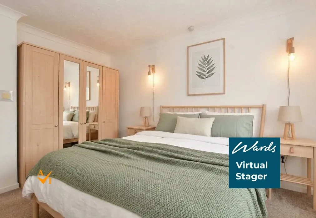 Bedroom 1 (Nordic style) - Pleydell Gardens, Folkestone, Kent - Wards of Kent