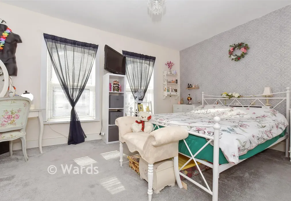 Bedroom 1 - Clarendon Road, Dover, Kent - Wards of Kent