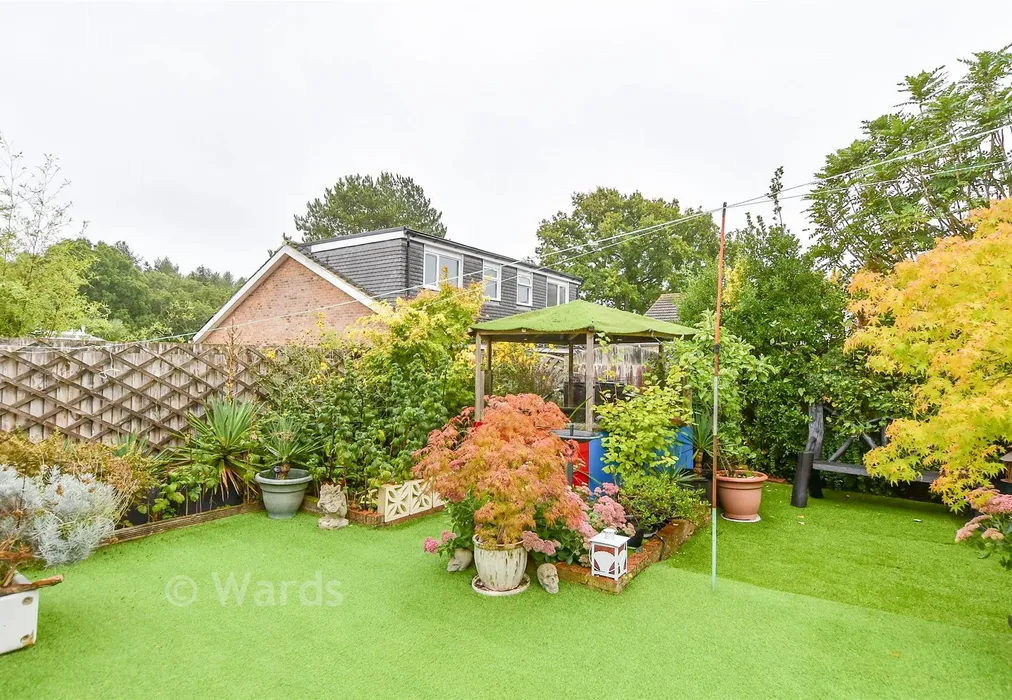 Rear Garden - Hever Wood Road, West Kingsdown, Sevenoaks, Kent - Wards of Kent