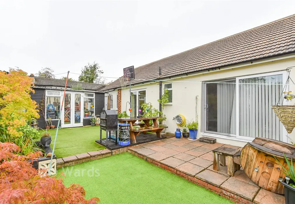 Rear Garden - Hever Wood Road, West Kingsdown, Sevenoaks, Kent - Wards of Kent