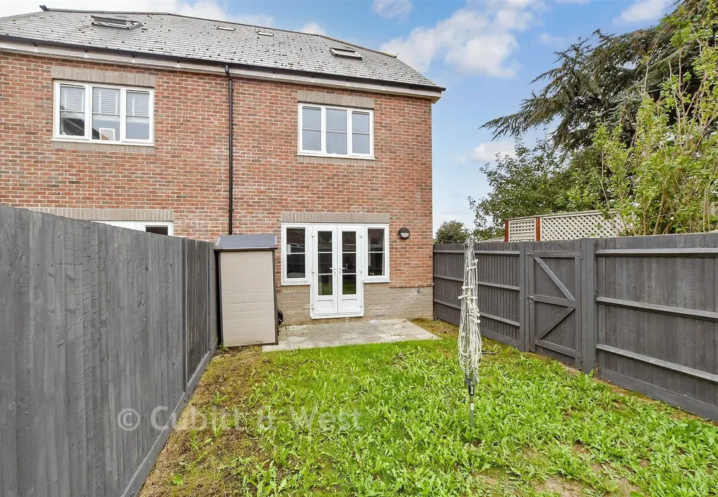 Rear Elevation - Kings Close, Yapton, Arundel, West Sussex - Wards of Kent