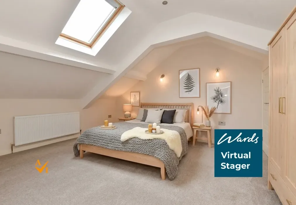 Bedroom 1 (Nordic style) - High Street, Hythe, Kent - Wards of Kent