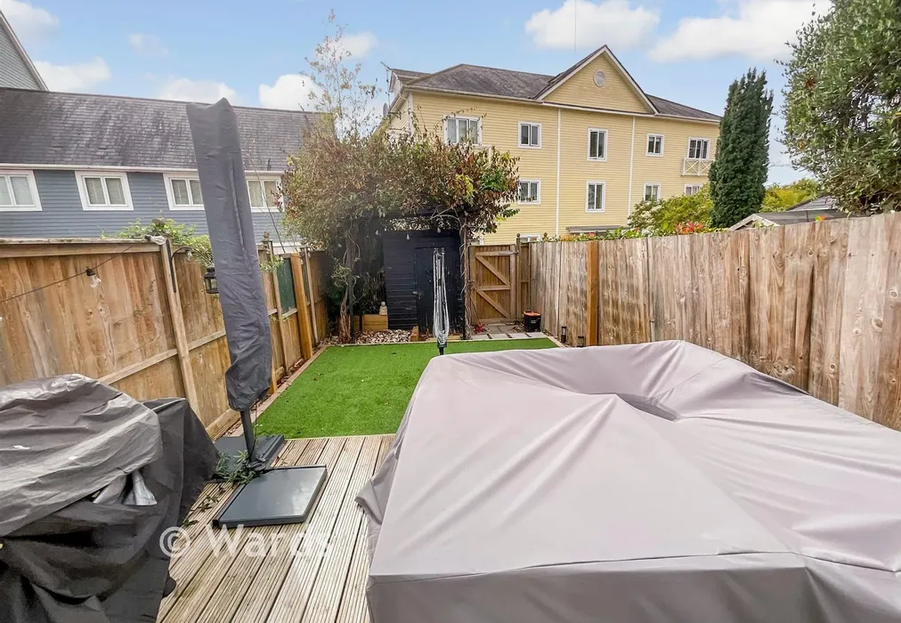 Rear Garden - Alisander Close, Snodland, Kent - Wards of Kent