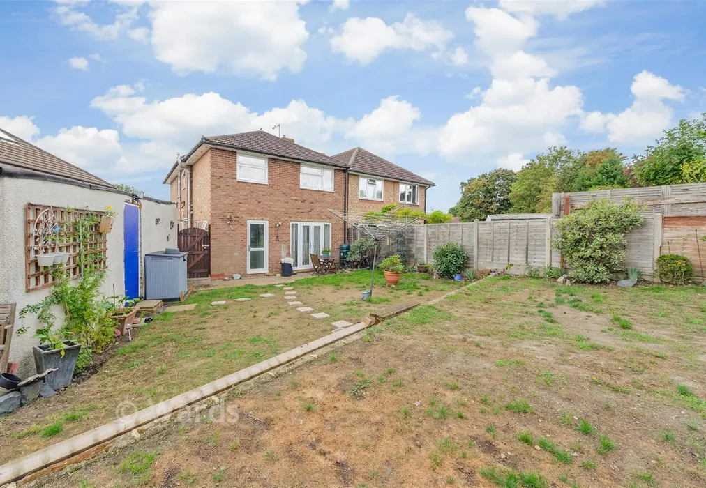 Rear Elevation - Dashmonden Close, Wainscott, Rochester, Kent - Wards of Kent