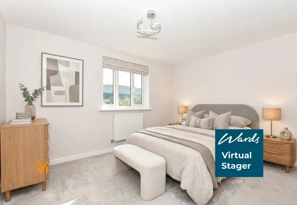 Bedroom 1 (Contemporary style) - Sherwood Avenue, Aylesford, Kent - Wards of Kent
