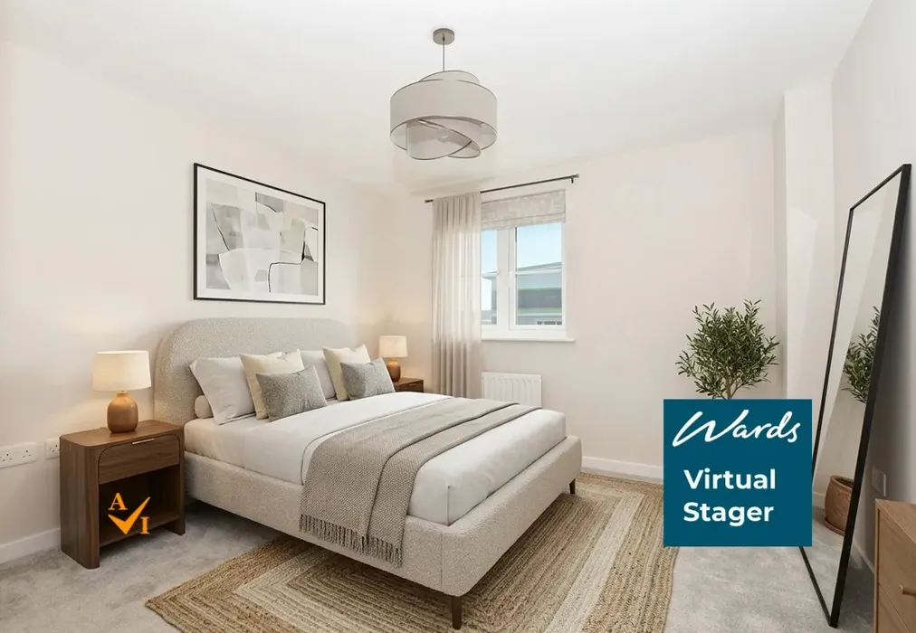Bedroom 2 (Contemporary style) - Sherwood Avenue, Aylesford, Kent - Wards of Kent