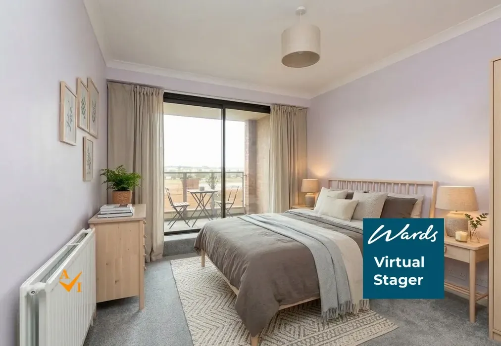 Bedroom 1 (Nordic style) - Esplanade, Rochester, Kent - Wards of Kent