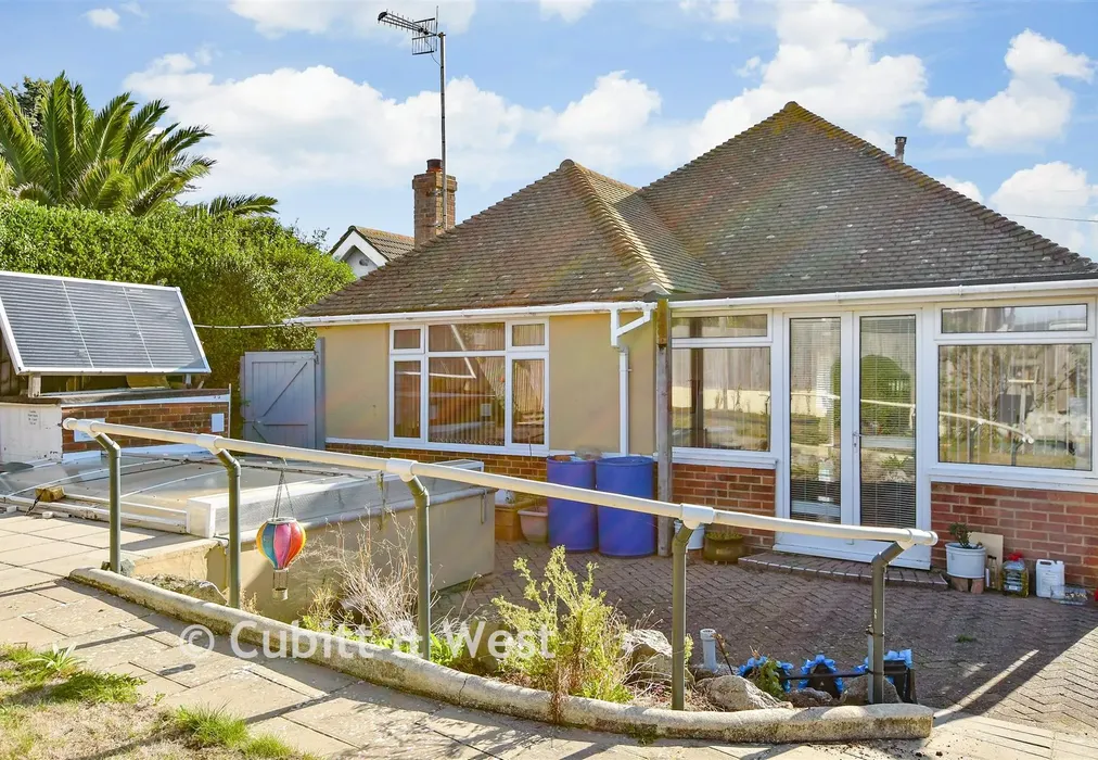 Rear Elevation - Malines Avenue, Peacehaven, East Sussex - Wards of Kent