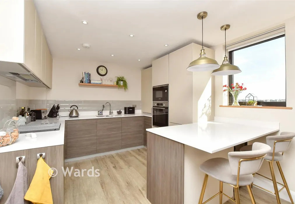 Kitchen/    Living Area - Upnor Road, Lower Upnor, Rochester, Kent - Wards of Kent