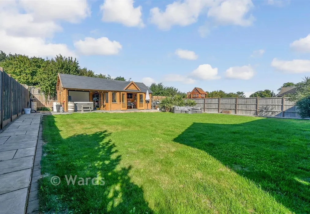 Rear Garden - Ketley Close, Eastchurch. Sheerness, Kent - Wards of Kent