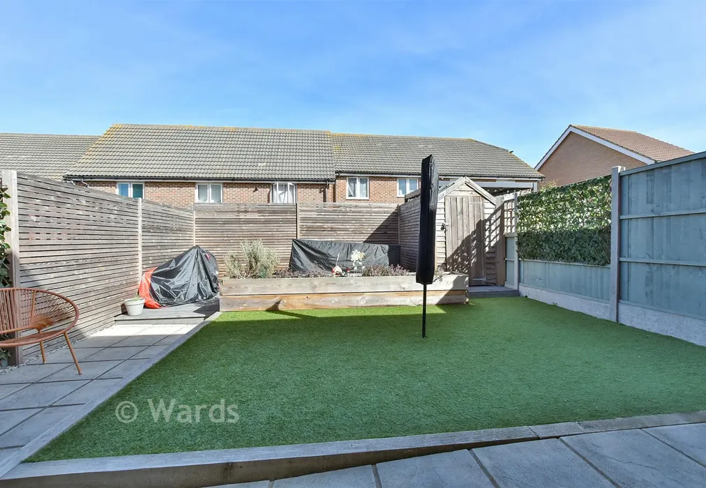 Rear Garden - Petunia Avenue, Minster On Sea, Sheerness, Kent - Wards of Kent